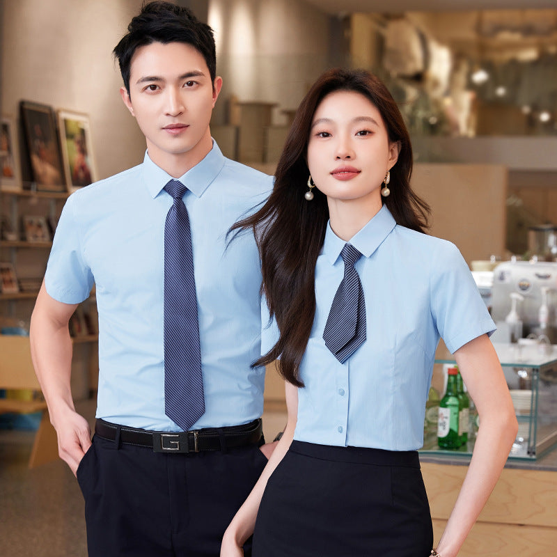 Stretch Formal Shirts | Custom Logo Workwear for Men