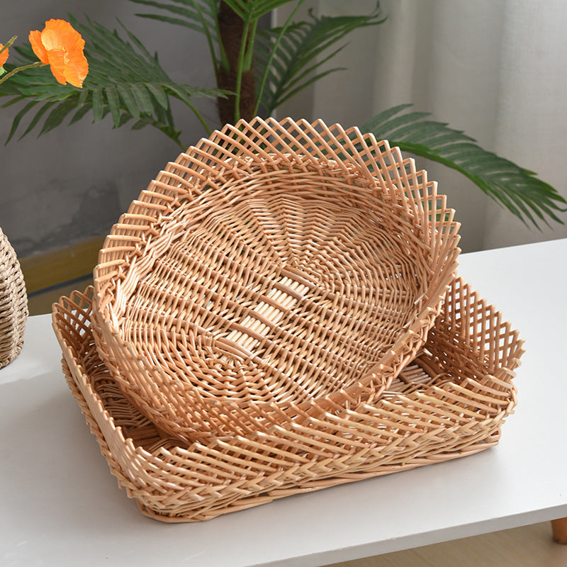 Willow Fruit & Vegetable Storage Basket for Home
