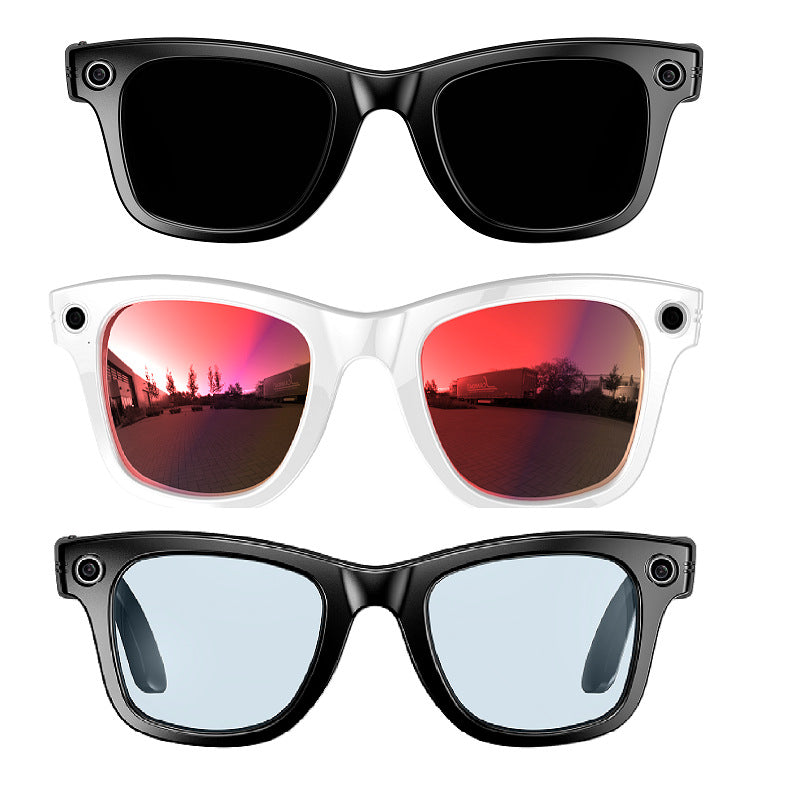 AI Smart Camera Glasses with WiFi, Bluetooth & Translation