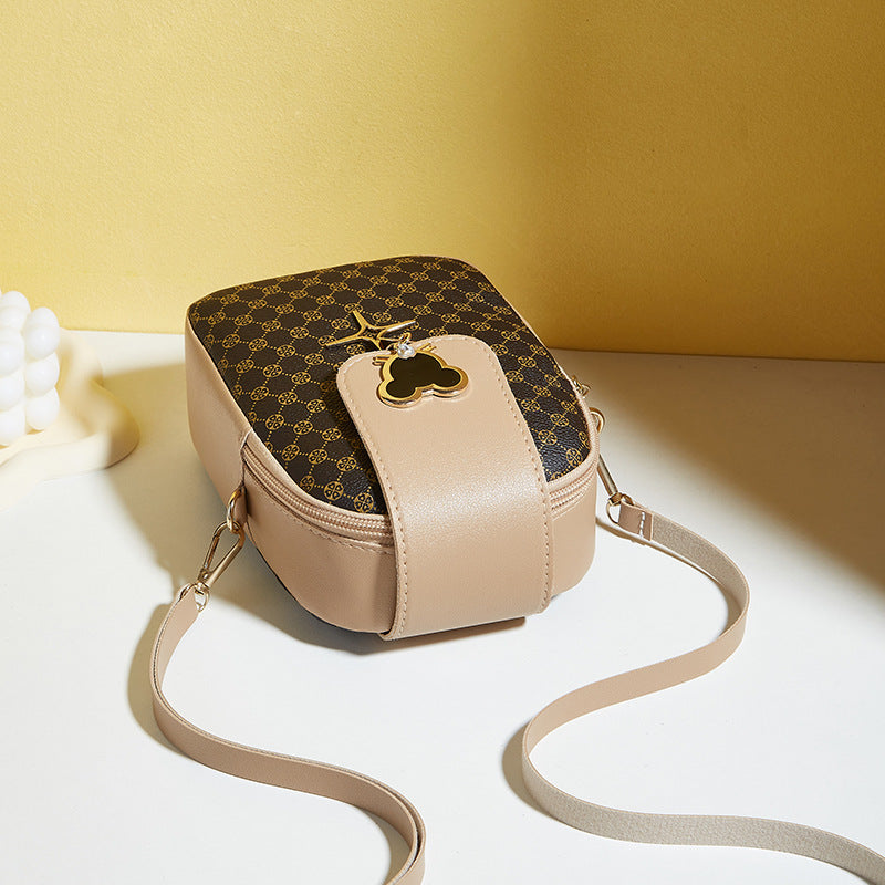Classic Printed Crossbody Mobile Phone Bag for Women 2025