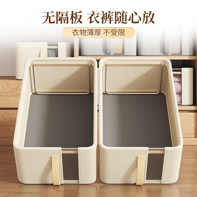 Oxford Cloth Mesh Steel Frame Storage Box