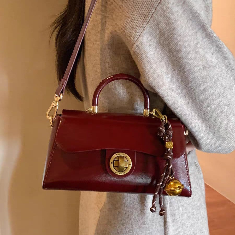 Women’s Red One-Shoulder Bridal Bag
