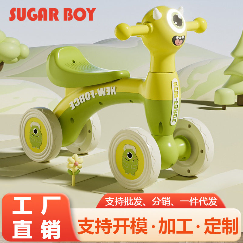 Pedal-Free Kids Balance Scooter 3–6 Years