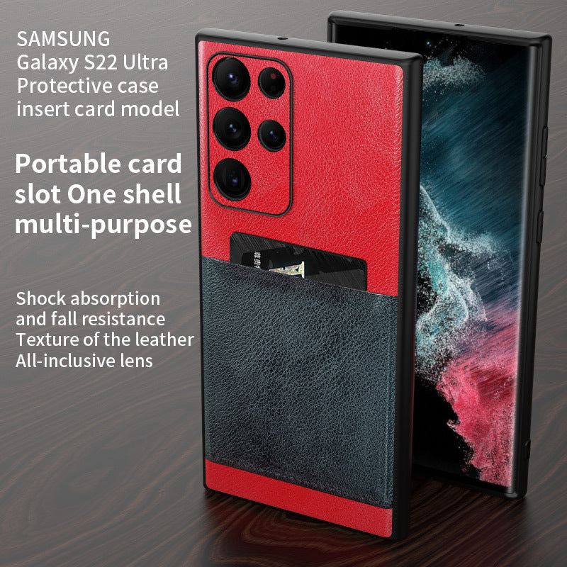STOCK-Applicable to Samsung S24 mobile phone shell S22Ultra card