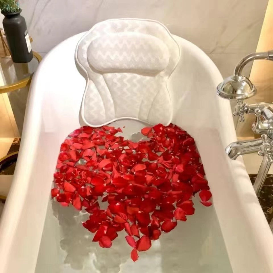 4D Butterfly Bathtub Pillow with Suction Cups
