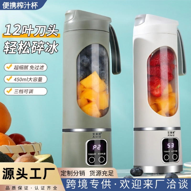 Mini Portable Electric Fruit Juicer for Home & Travel