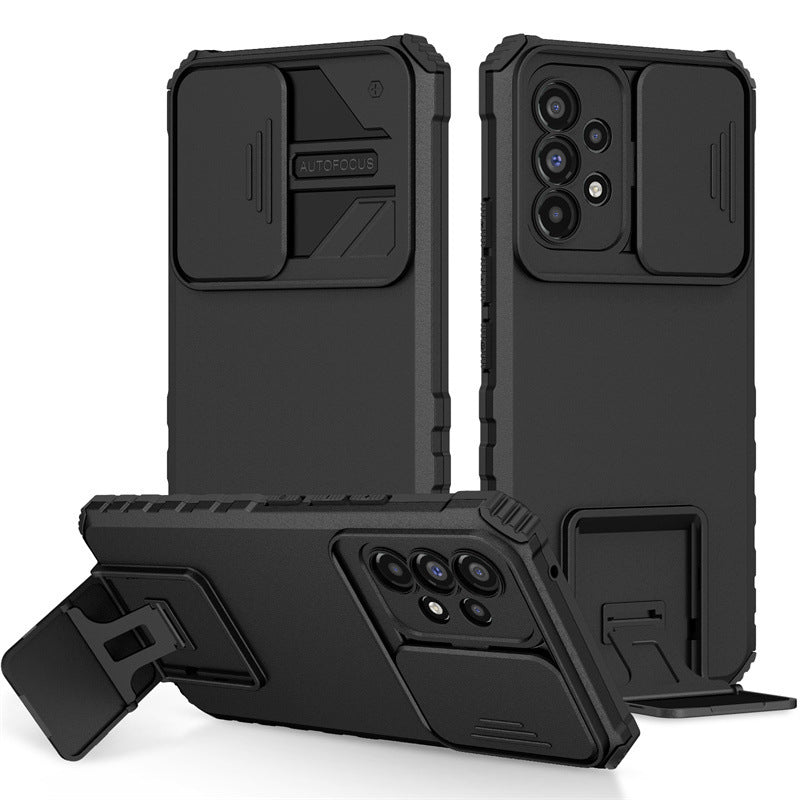 STOCK-Samsung S26 Ultra Case with 3D Stand & Lens Cover