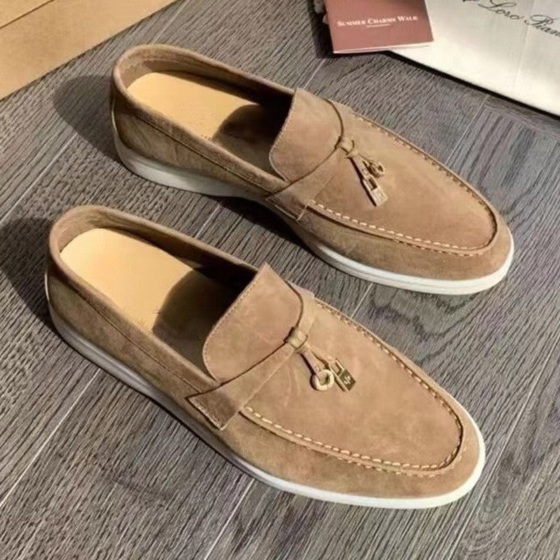 INSTOCK-Casual Lightweight Loafers  European Slip-On Shoes