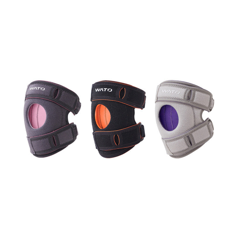 Thin Sports Knee Pads with Silicone Patella Support