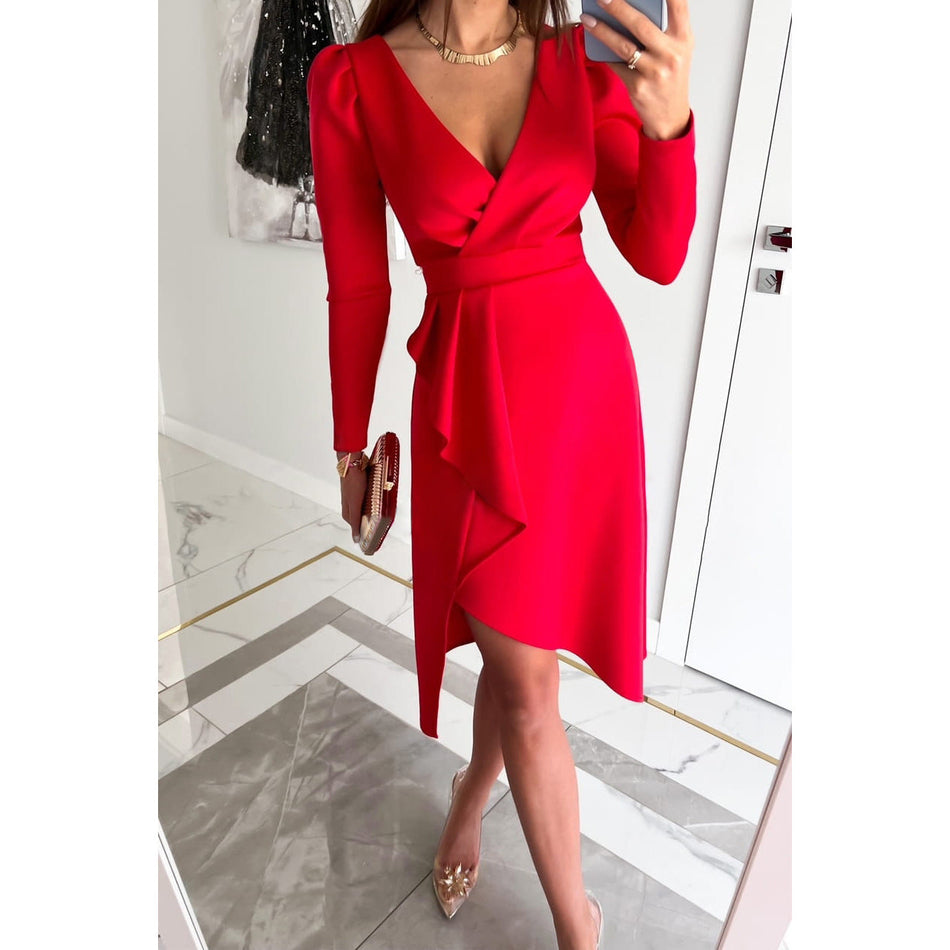 Zipper Fashion Party Dress - Trendy 2026 Winter Wear Nepal