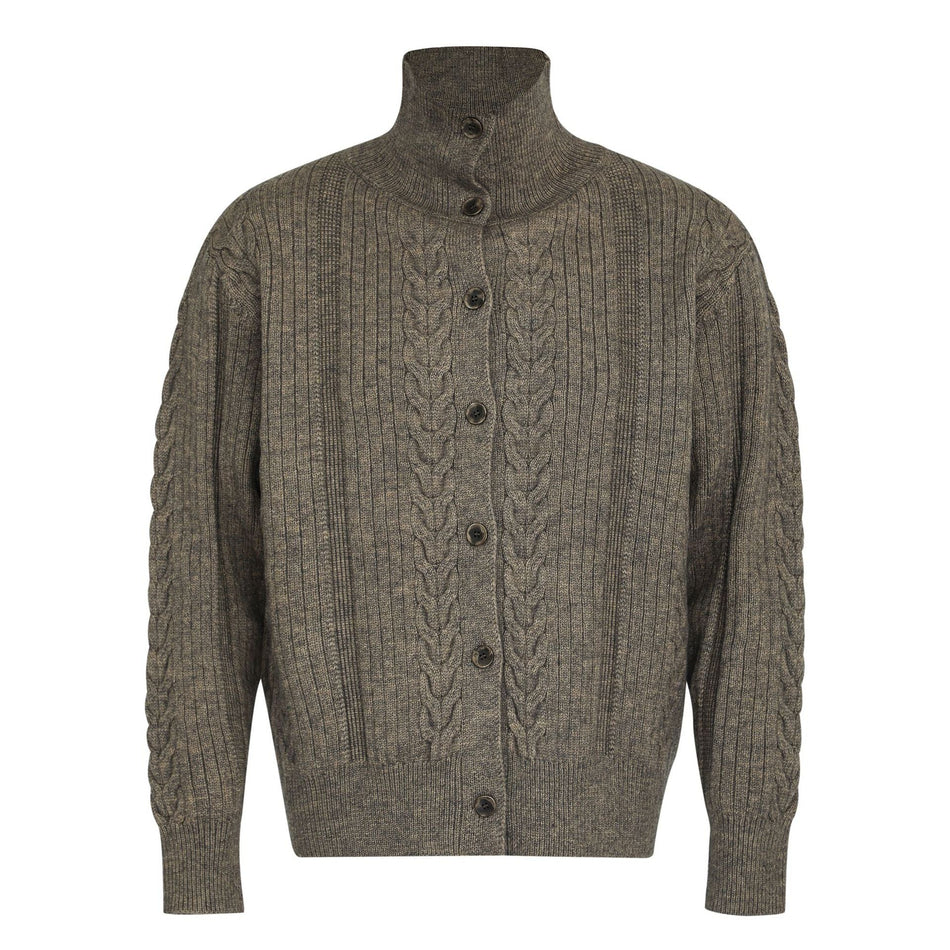 G219 Retro Neutral Cardigan Knitwear Men's Long-Sleeve Trend