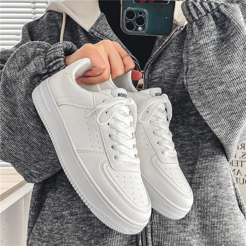 2023 Men’s White Breathable Casual Sports Sneakers