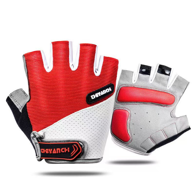 Men’s Half-Finger Cycling Gloves – Summer Outdoor