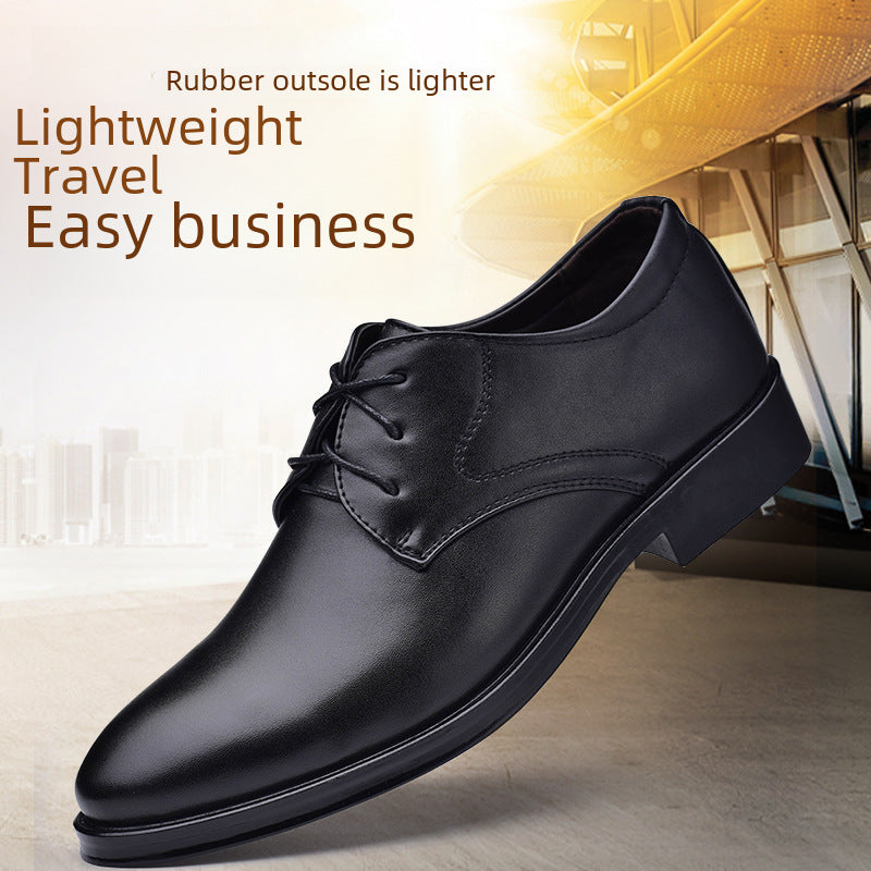 Men's Leather Lace-Up Shoes – Formal & Casual Elegance
