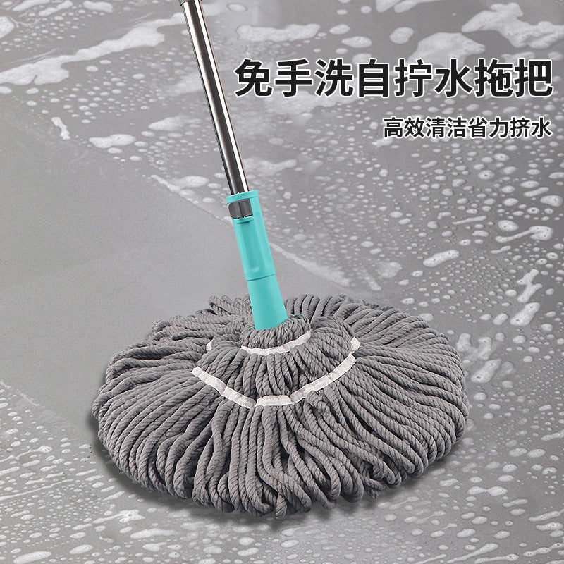 Hands-Free Rotating Self-Wringing Mop – Wet & Dry