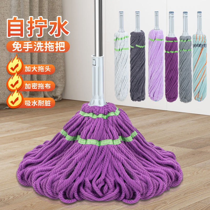 Picasso Self-Wringing Rotating Mop – Hands-Free Cleaning