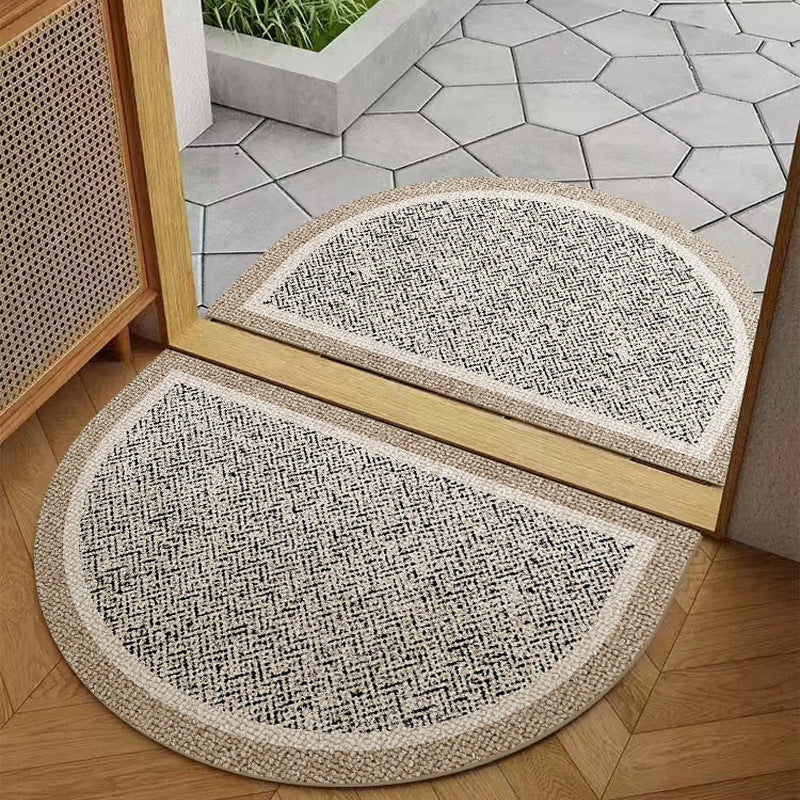 High-Grade Semicircle Door Mat  Stain & Wear Resistant