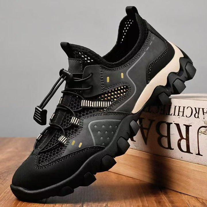 STOCK-2026 Men’s Summer Breathable Mesh Hiking Casual Shoes