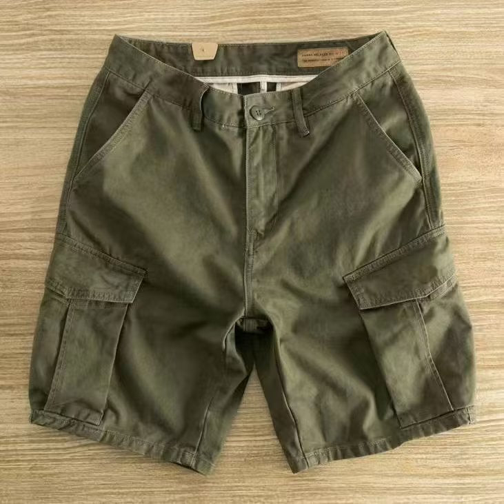 Men’s Summer Workwear Loose Casual Five-Point Shorts