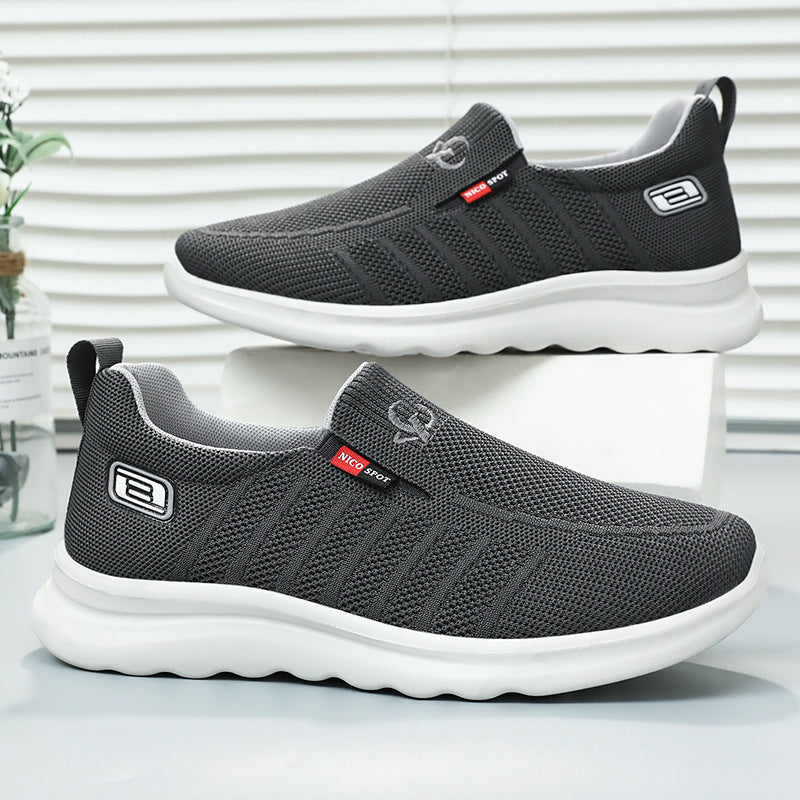 Old Beijing Men’s Slip-On Shoes | 2024 Walking Style