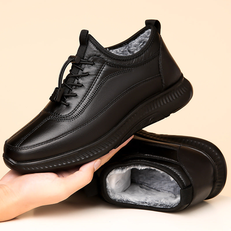Men’s 2026 Fleece-Lined Lightweight Cotton Shoes