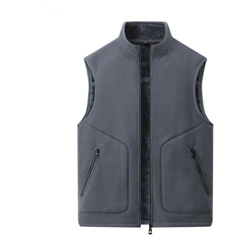 Men’s Double-Sided Fleece Thermal Vest Winter 2026