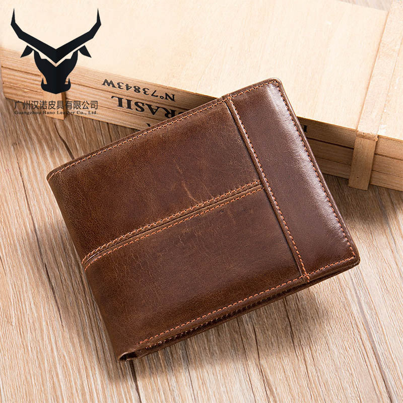 RFID Leather Wallet for Men