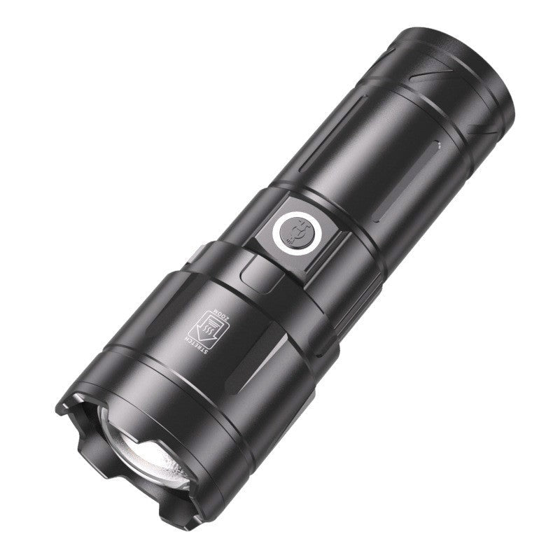White Laser Long-Range Flashlight – Rechargeable Portab