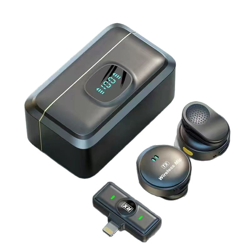 Q8 Dual-Interface Wireless Lavalier Mic for Live