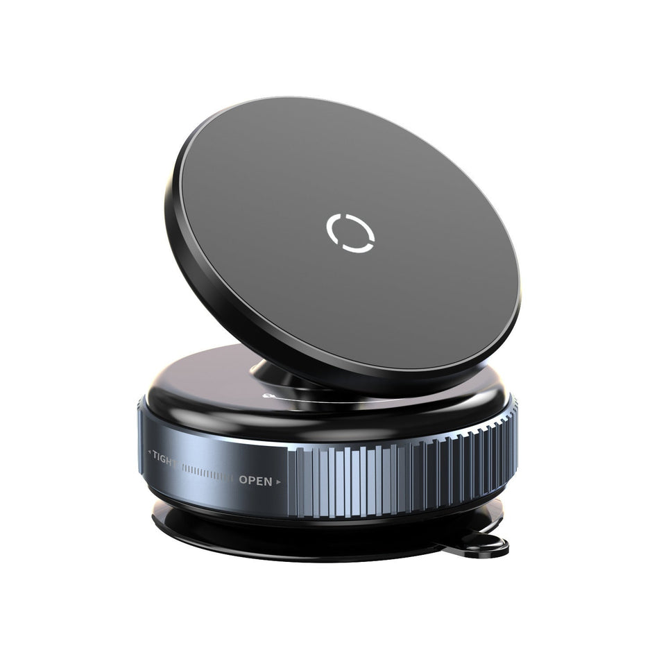 Vacuum Magnetic Car Phone Holder Anti-Shake Mount 2025
