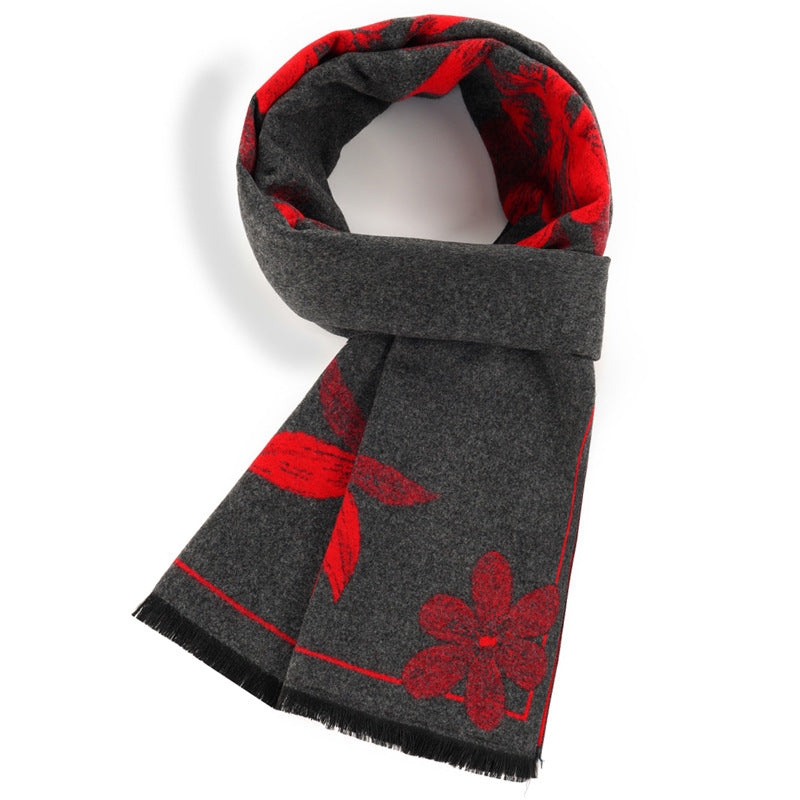 Ethnic Style Warm Winter Scarf for Women