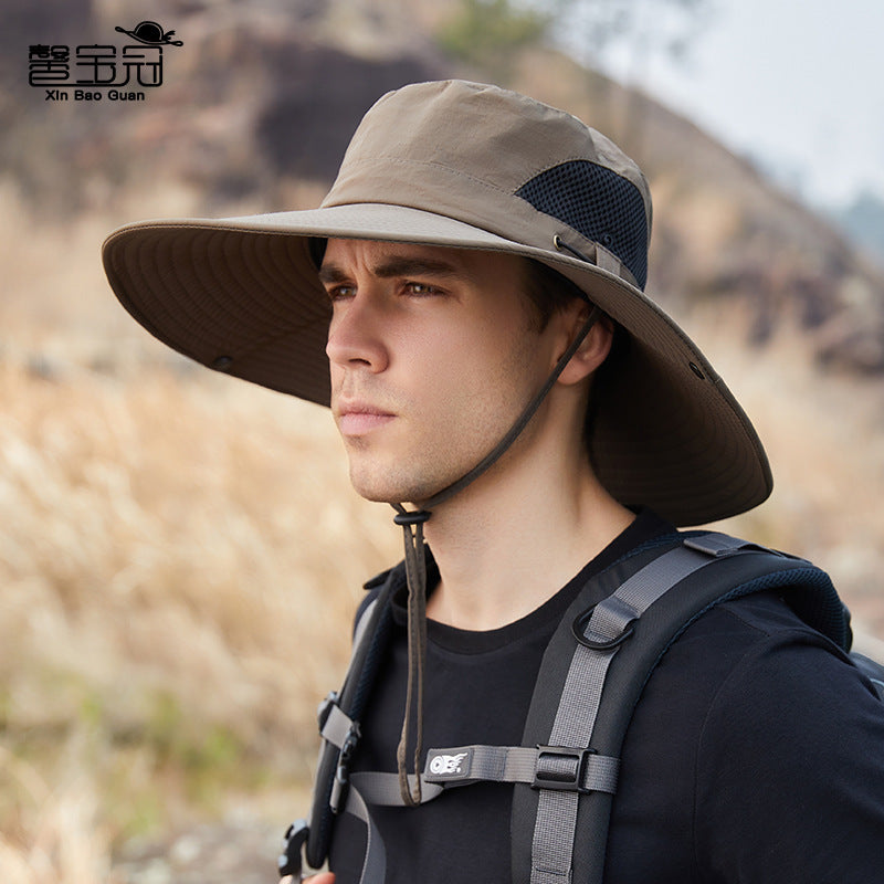 Men's sun protection hat