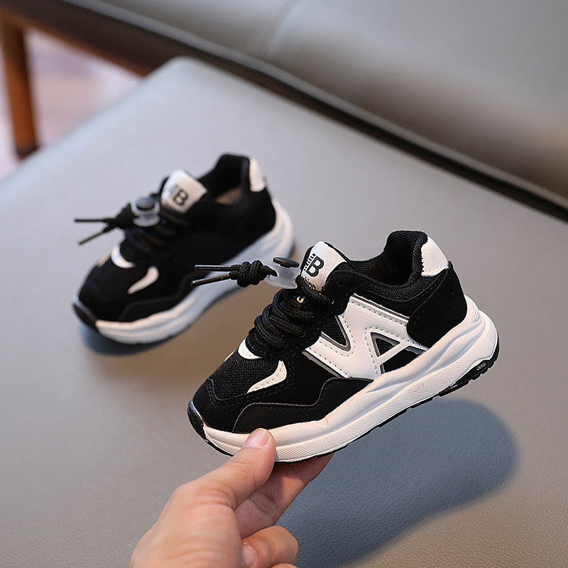 Kids’ Soft Sports Shoes – Breathable Spring/Autumn Pair