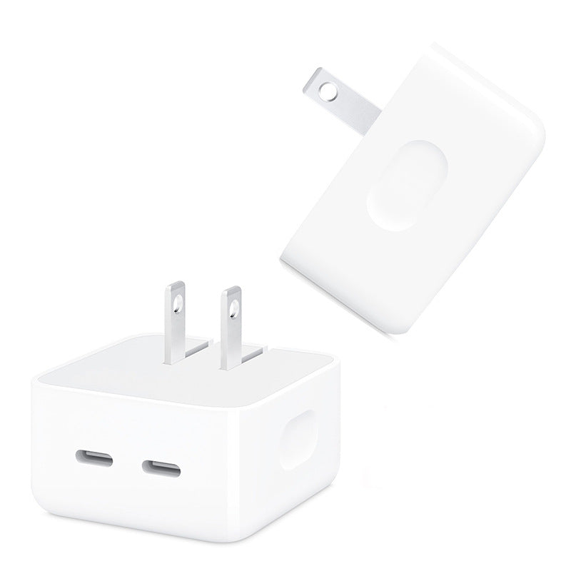 35W Dual Type-C PD Fast Charger – EU/US Plug