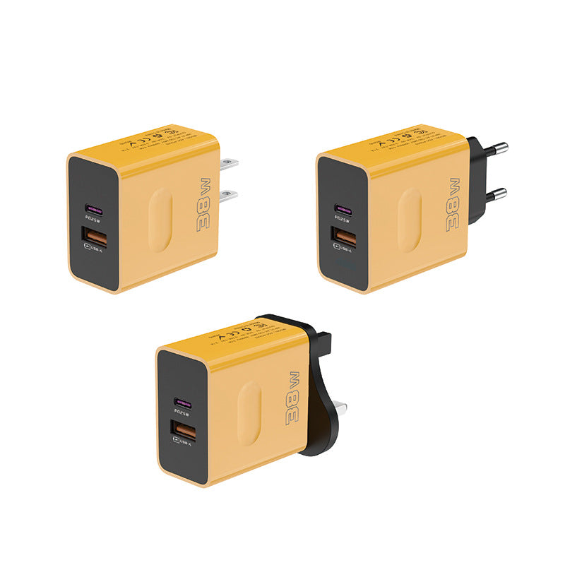 Factory Wholesale 38W U+C Multi-Port Fast Charger