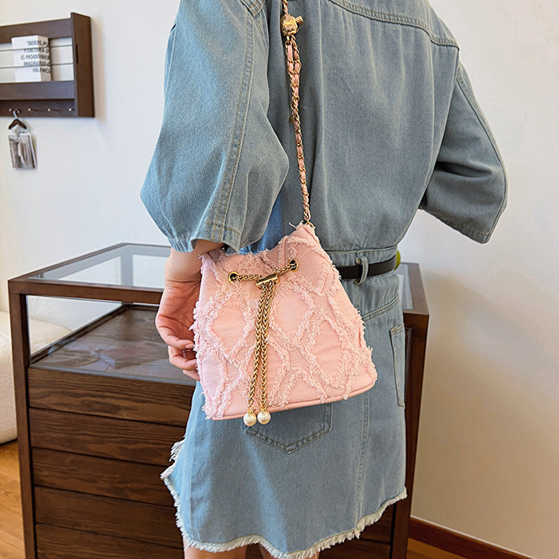 Simple Tassel Crossbody