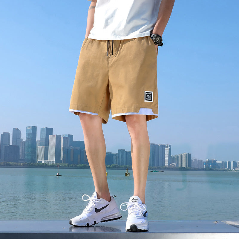 Men's Cotton Plus-Size Shorts | Breathable & Casual