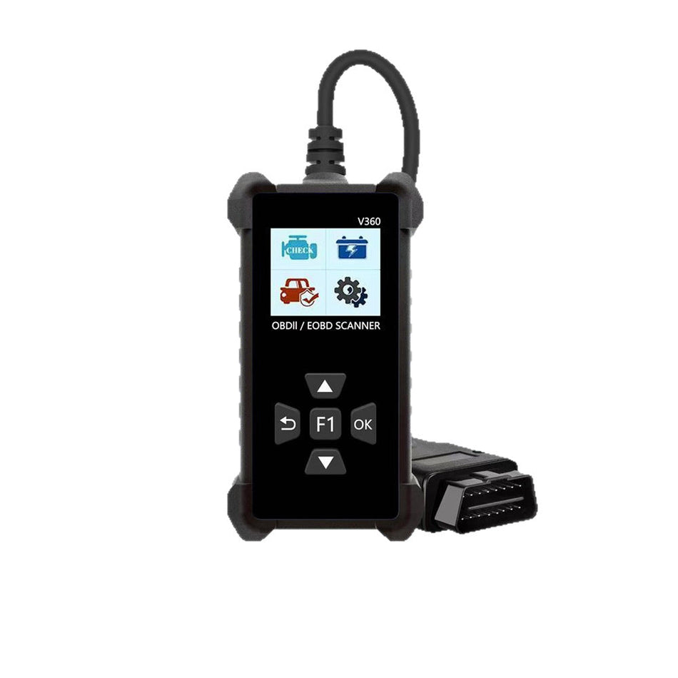 OBD2 Car Engine Fault Diagnostic & Battery Detection Tool