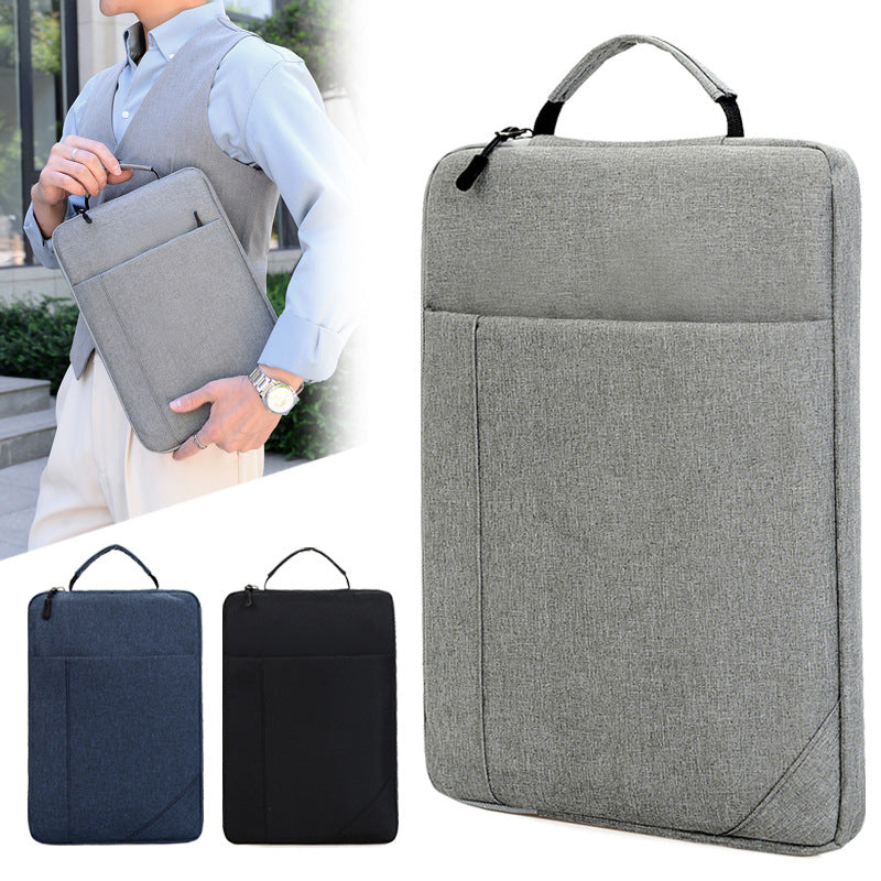 Oxford Cloth Business Laptop Bag Multi-Compartment File Bag
