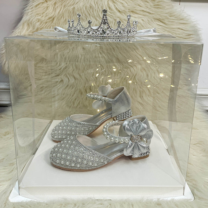 Girls' Crystal Heels