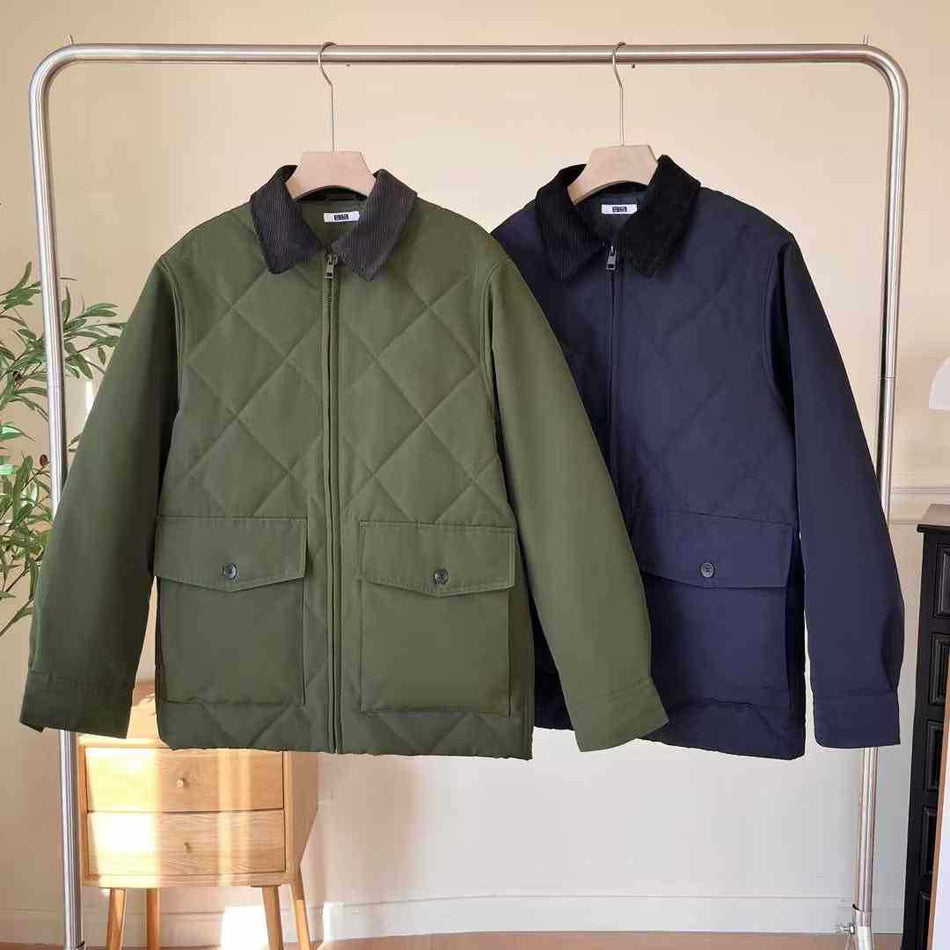 Sandwich Quilted Jacket for Men 2025 | Warm & Cozy