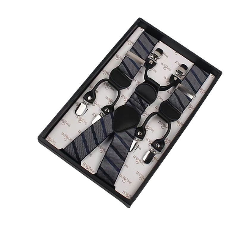 Adjustable Tactical Suspenders – Elastic Clip Men’s Strap