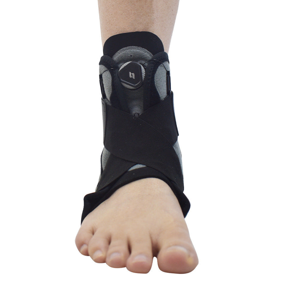 Knob-Adjustable Double Spring Sports Ankle Support