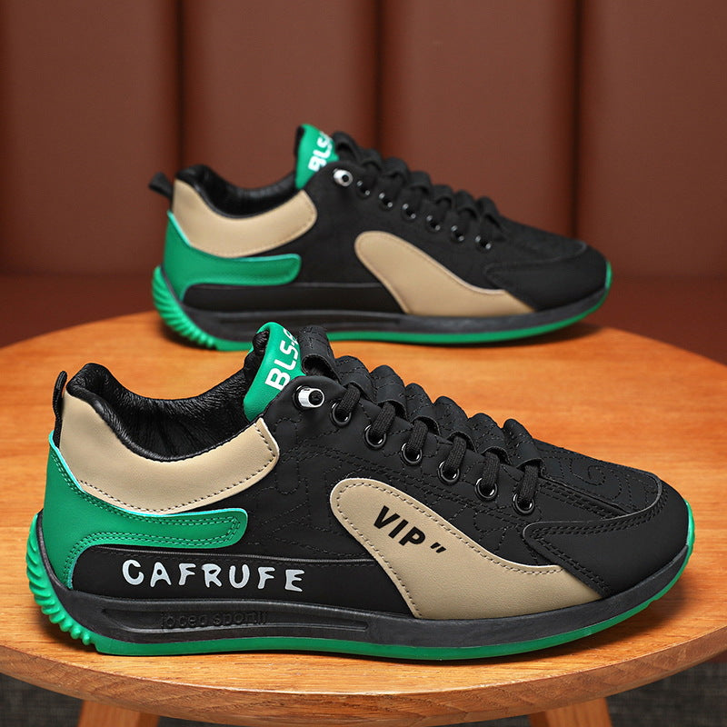 Men's Breathable Dad Sneakers Casual Running Shoes Low Top