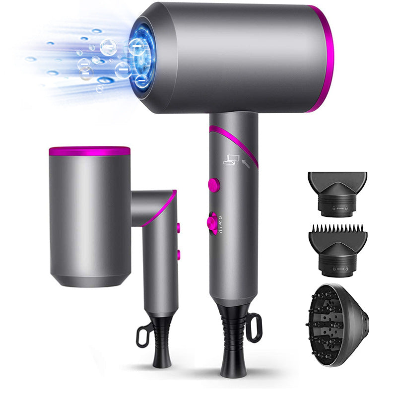 Foldable Hair Dryer – High-Power & Negative Ion