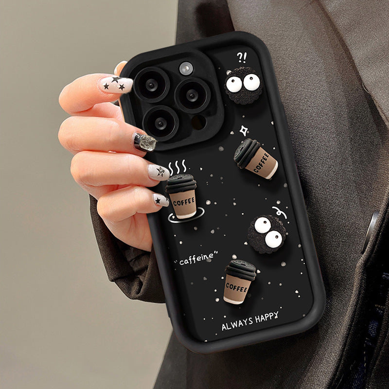 Cute Biscuit iPhone Case Coal Ball Design for Girls