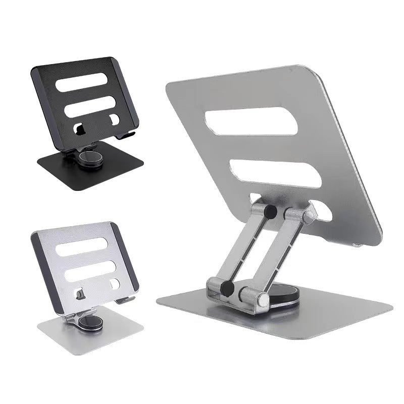 Foldable Rotating Tablet Stand – Multi-Use Desktop Rack