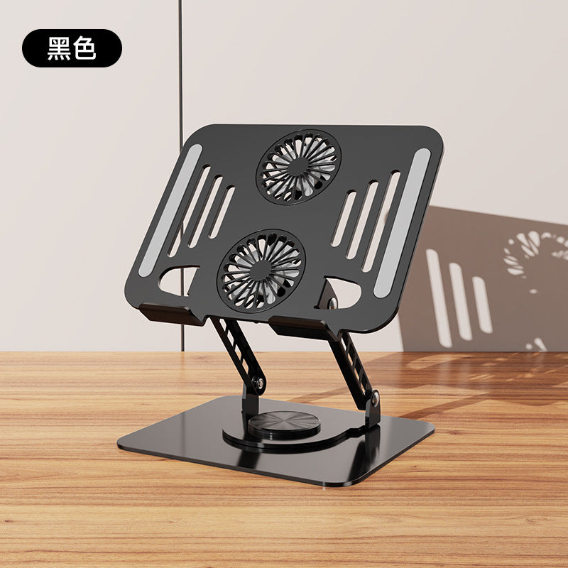 Foldable Laptop Stand with Elevated Cooling Support Frame