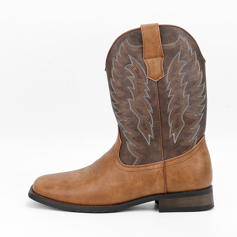 Western Boots for Men 2025 | Square Toe Style