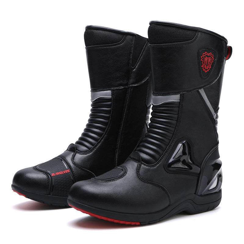 Off-Road Motorcycle Riding Shoes High-Top Boots